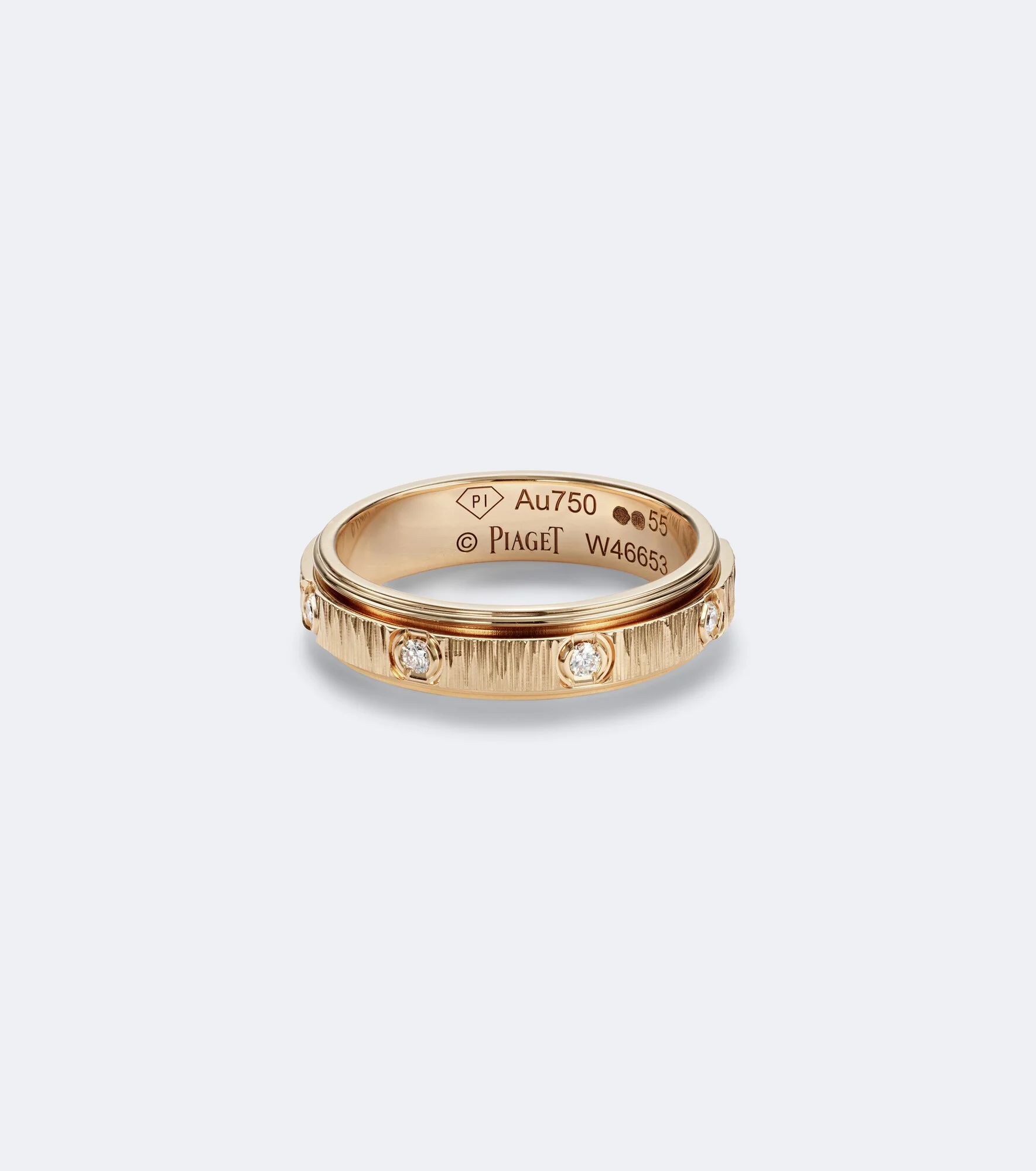 Possession Décor Palace 18kt rose gold ring with diamonds - 1