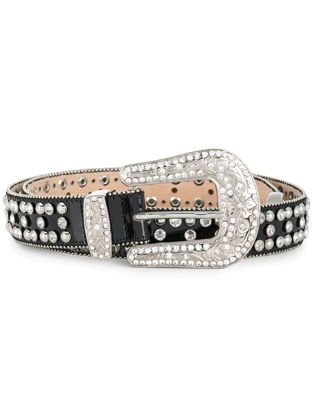 embellished cowboy belt - 1