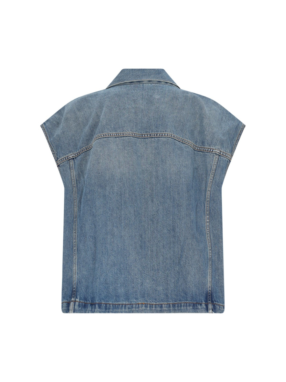 'GAIL' DENIM VEST - 2