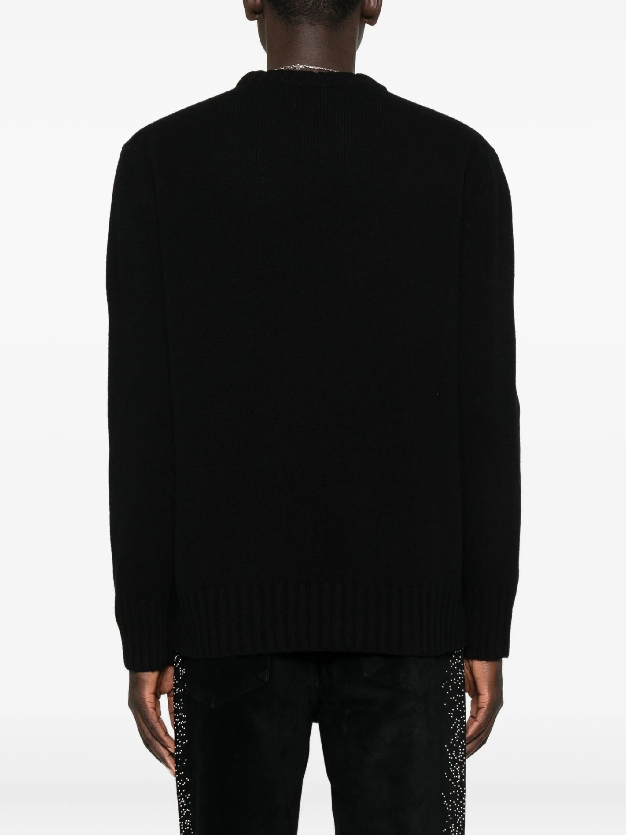 crest-print sweatshirt - 4