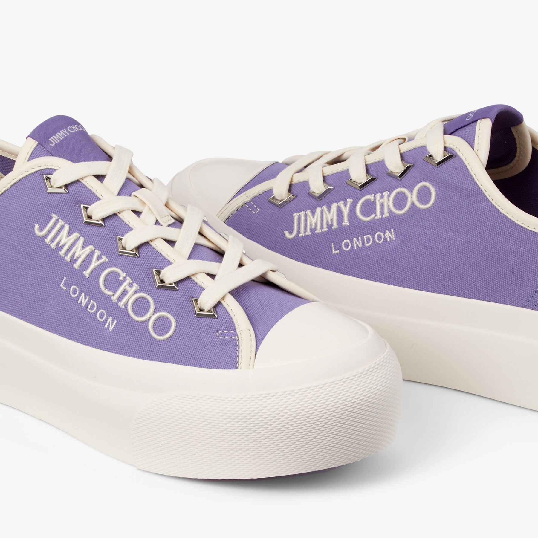 Palma Maxi/F
Tanzanite Canvas Platform Trainers - 3