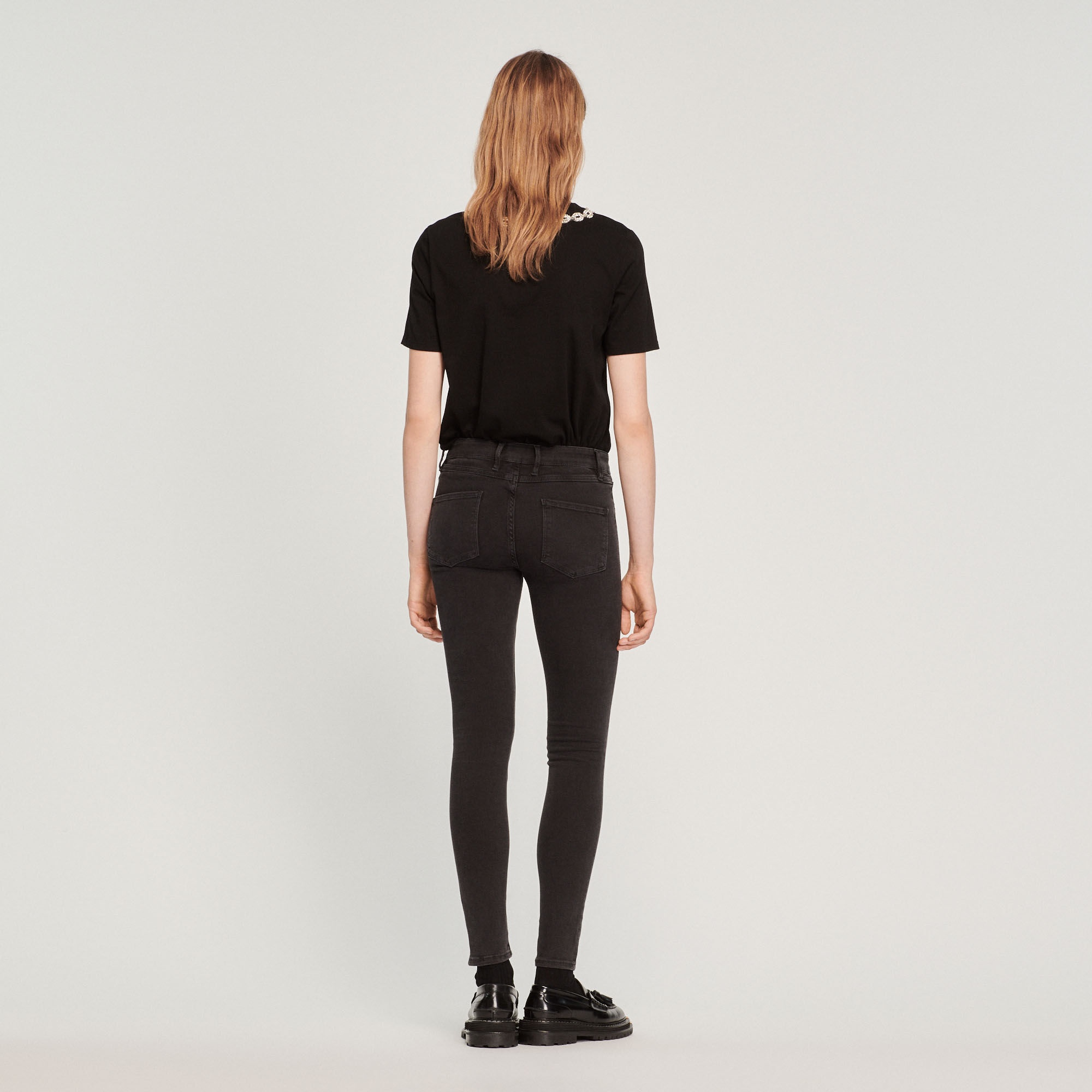 SLIM JEANS WITH REGULAR WAIST - 6