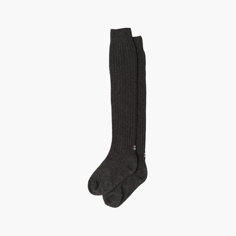 Wool over-the-knee socks - 2