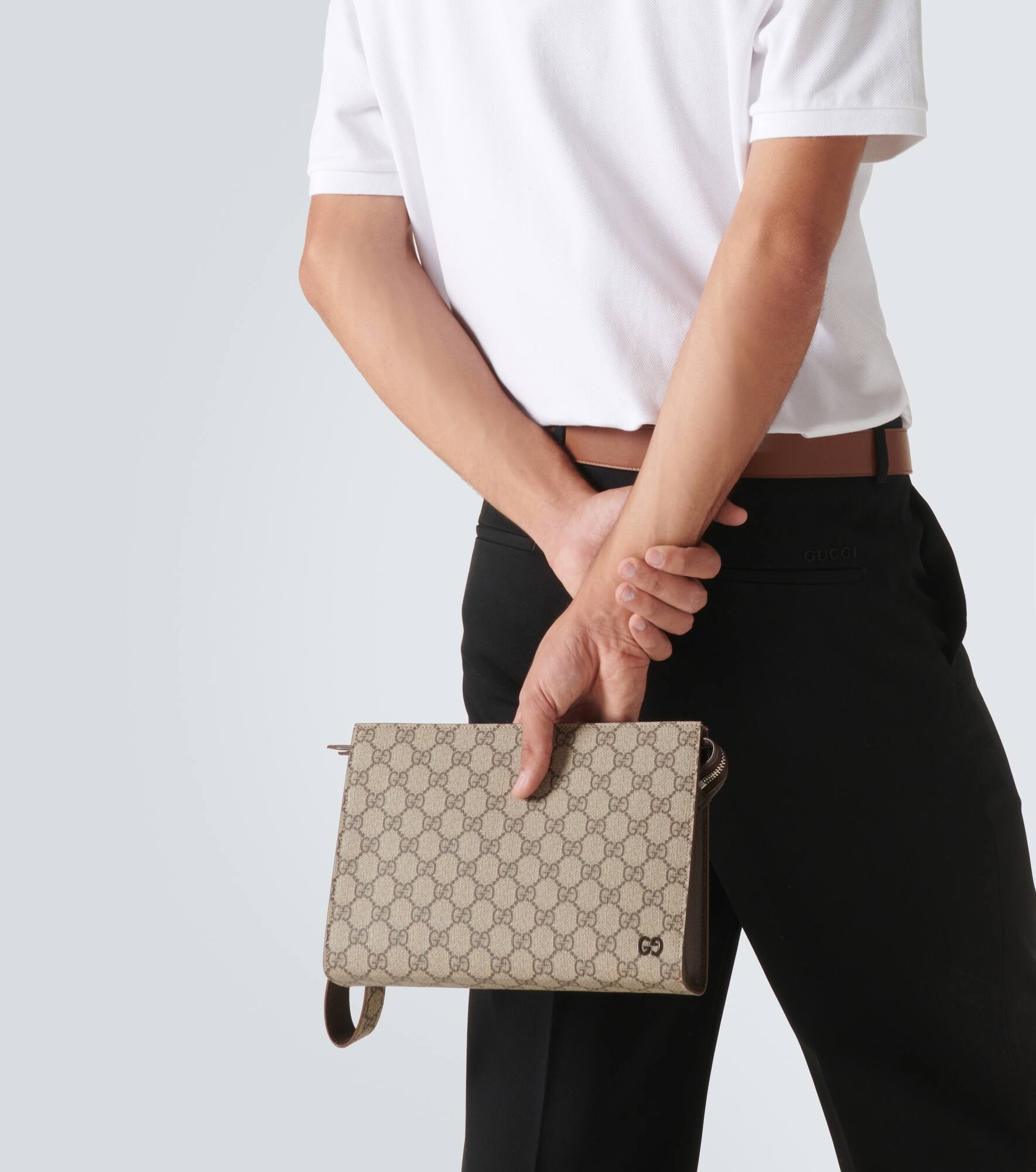 GG Canvas pouch - 3