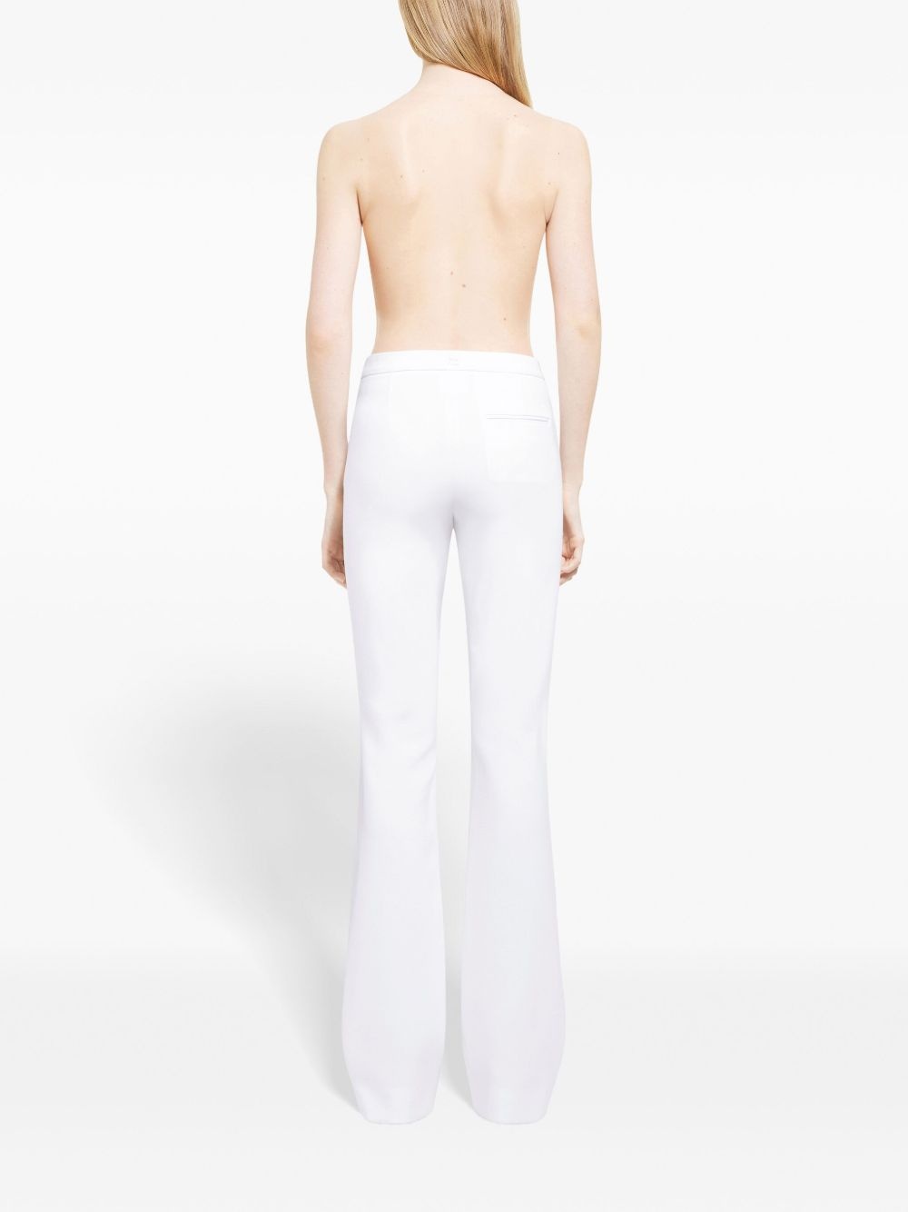 Oblique tailored trousers - 4