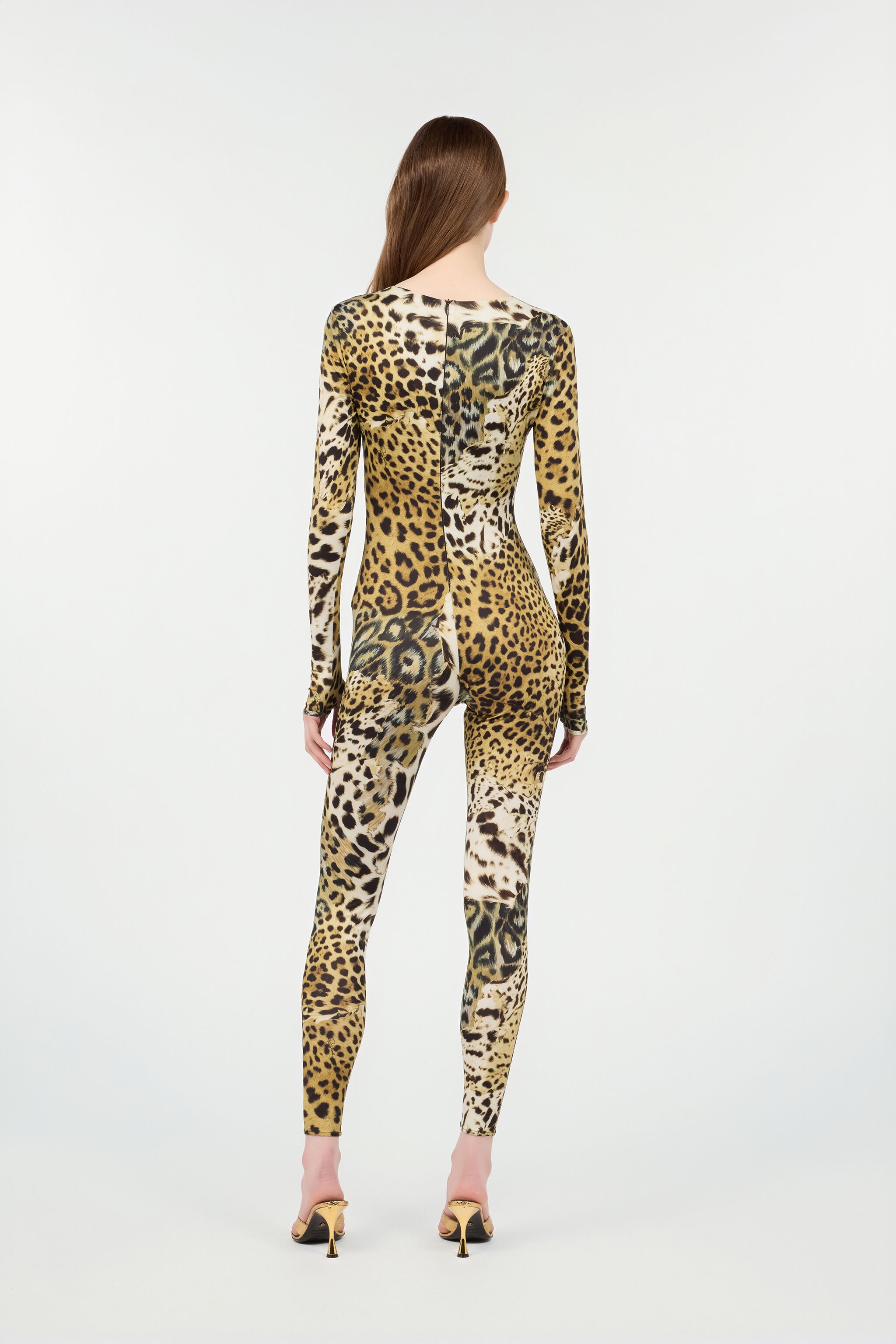 Jumpsuit with Jaguar Skin print - 4