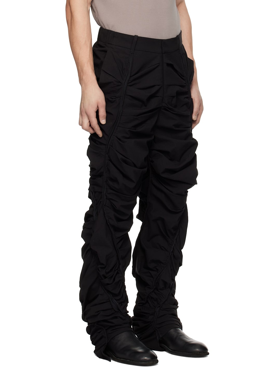 Black 7.0 Technical Left Trousers - 2