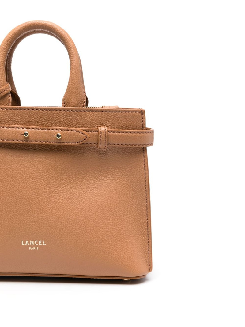 mini leather tote bag 4