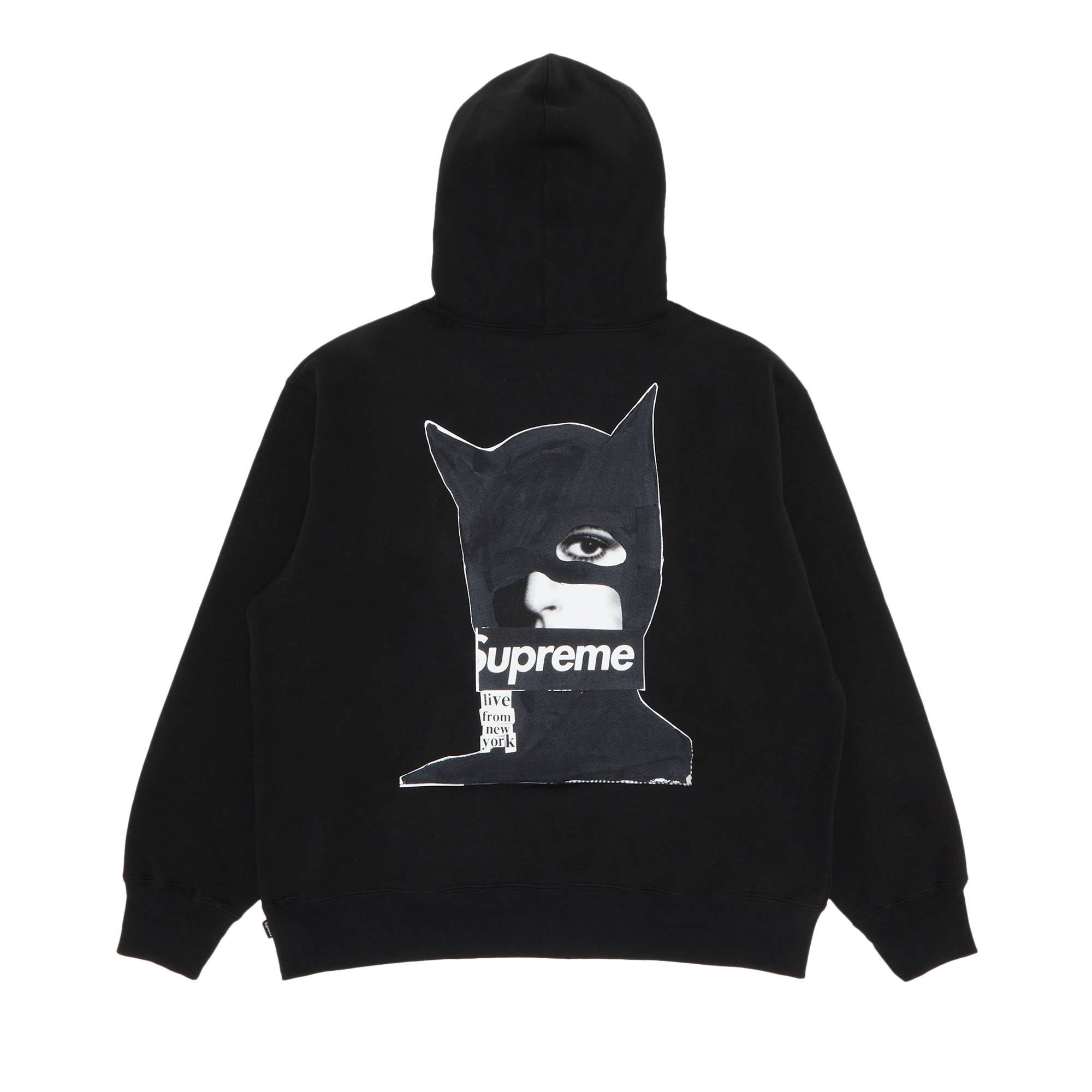 Supreme Catwoman Hooded Sweatshirt 'Black' - 2
