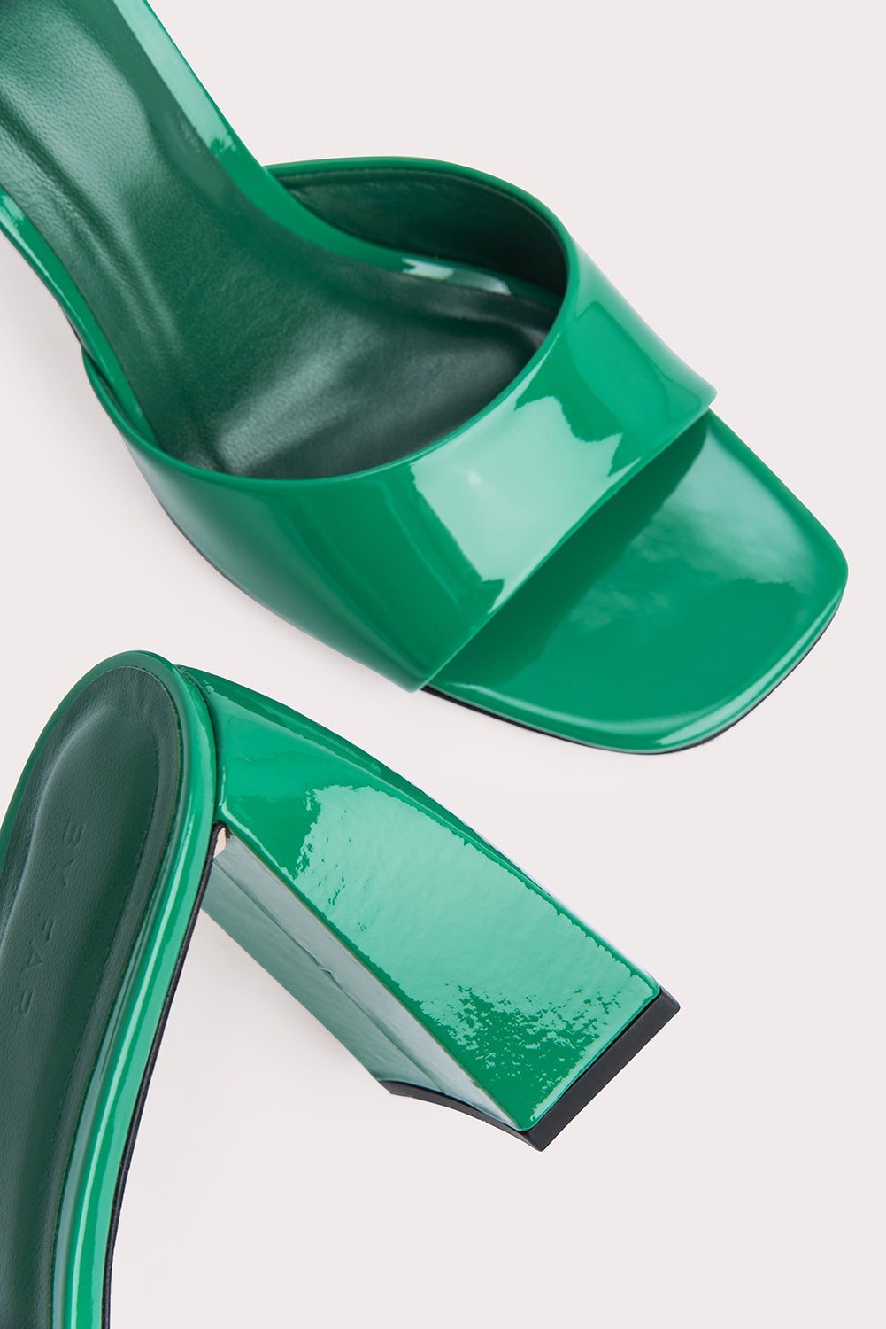 Michele Clover Green Patent Leather - 4