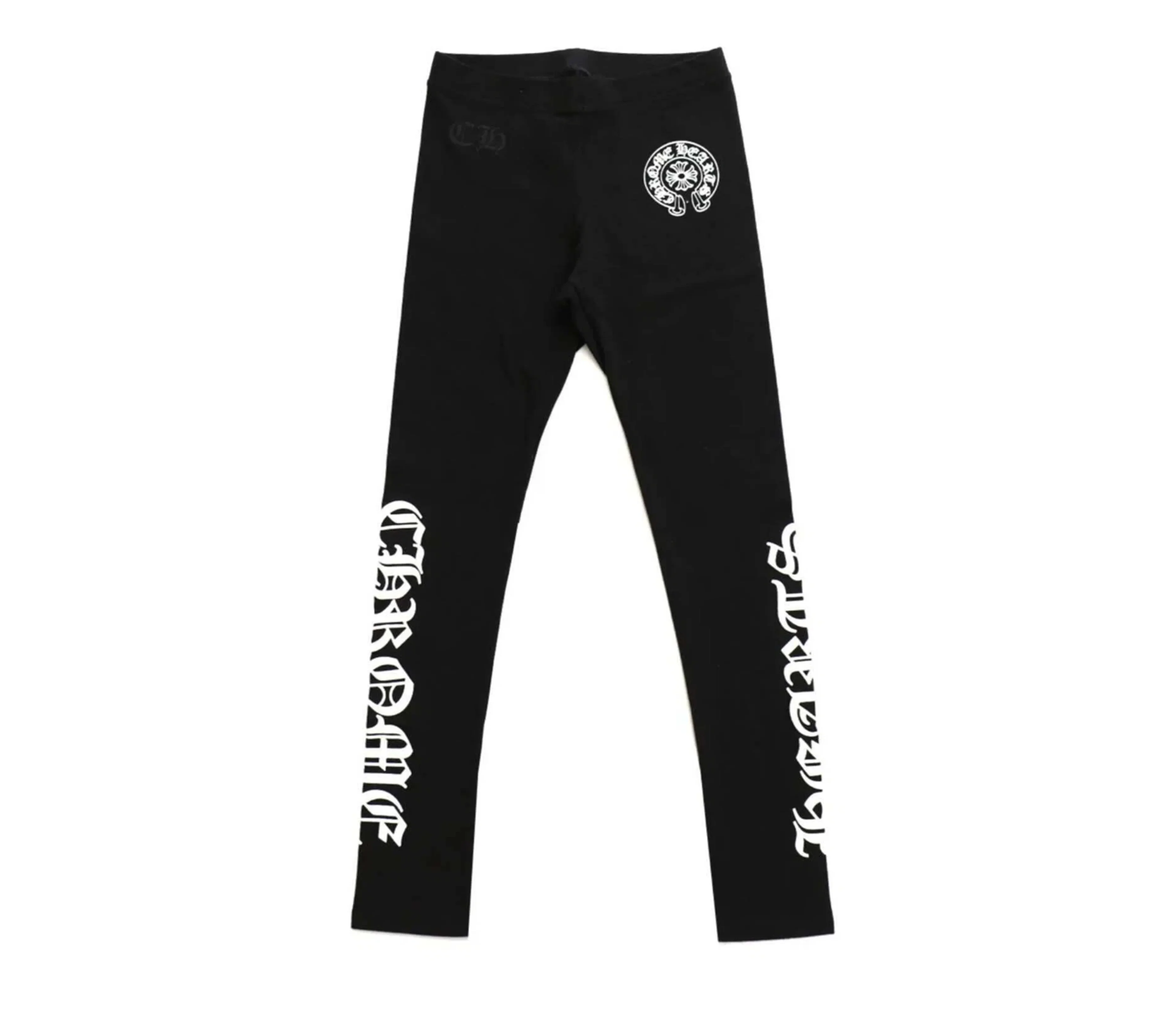 Chrome 'Horseshoe' Leggings (Black) - 1