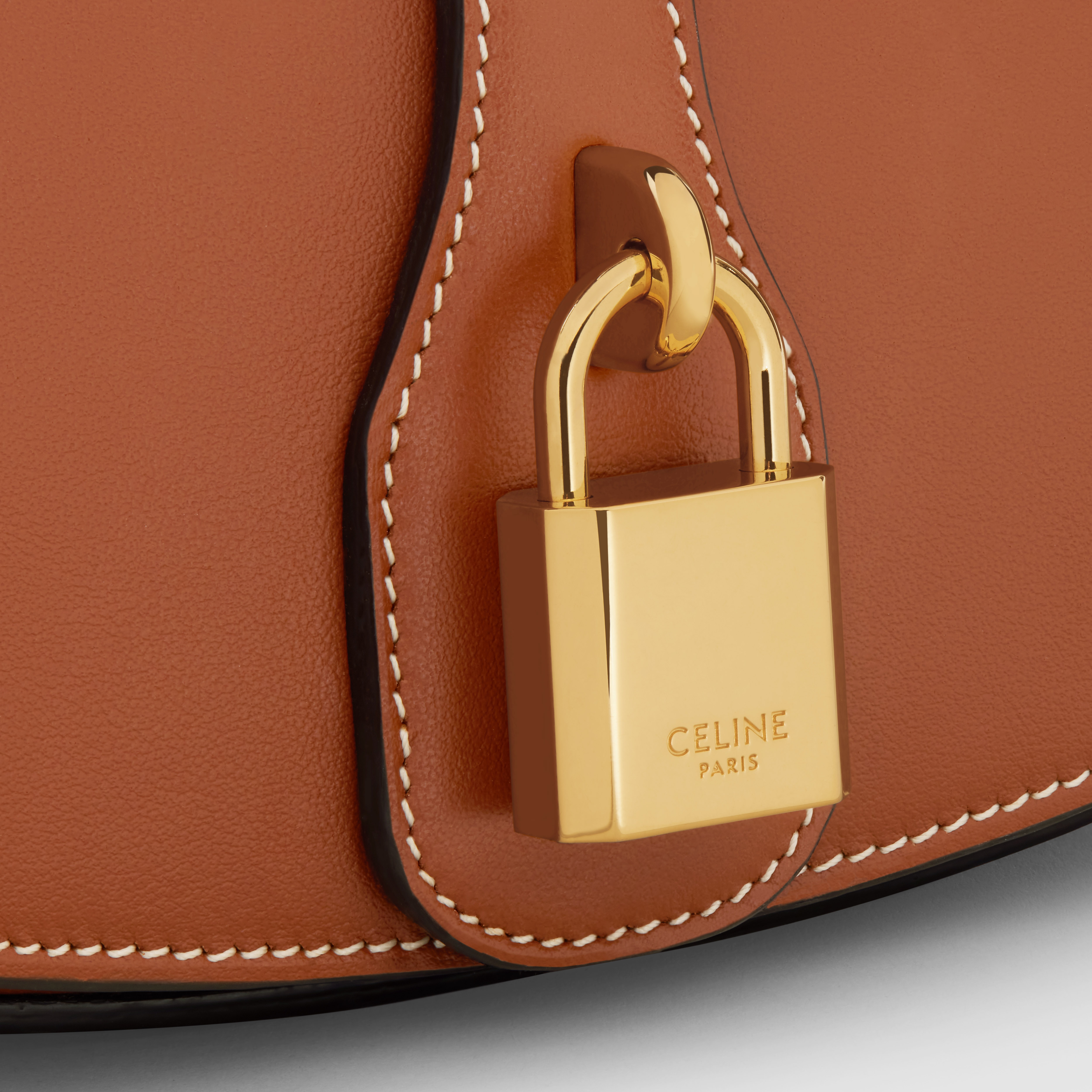 CLUTCH ON STRAP TABOU in Smooth calfskin - 5