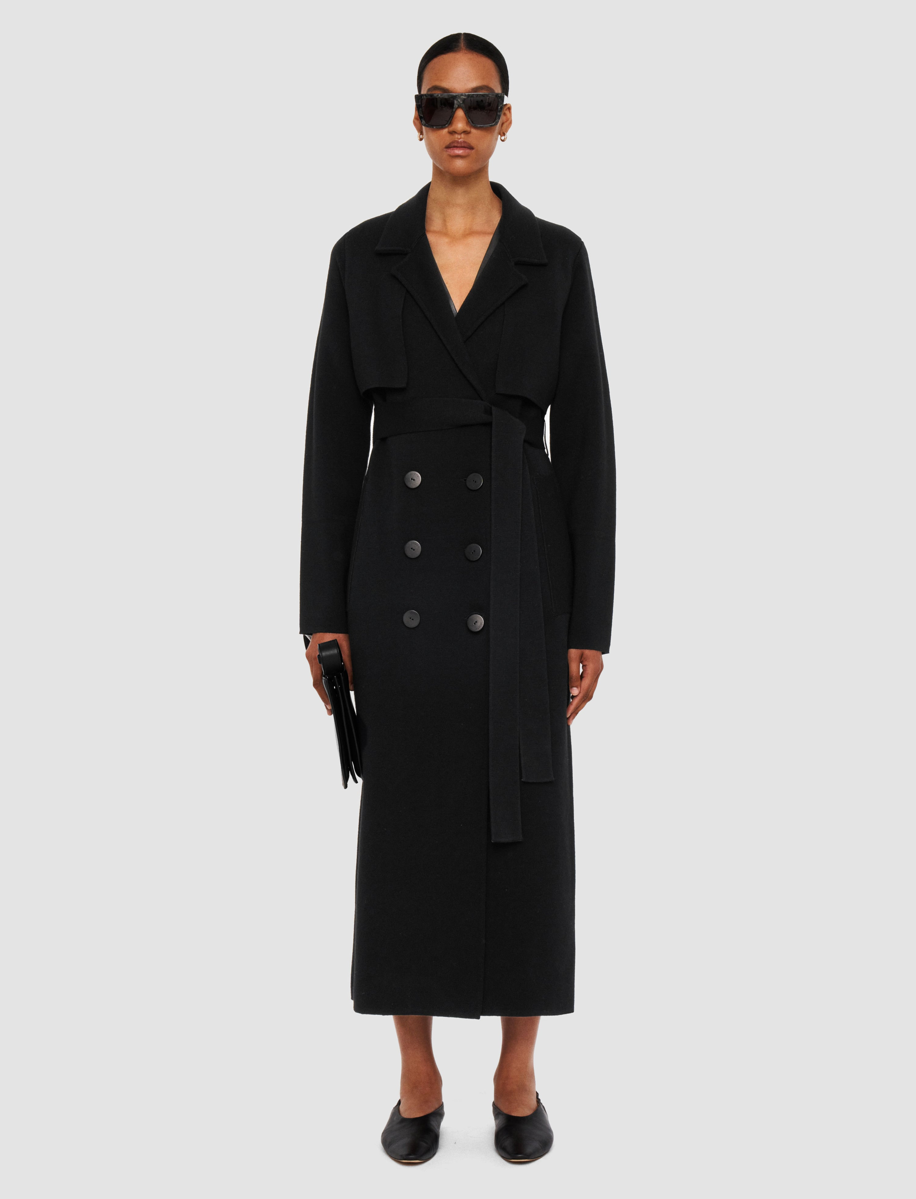 Milano Knit Wool Coat - 2