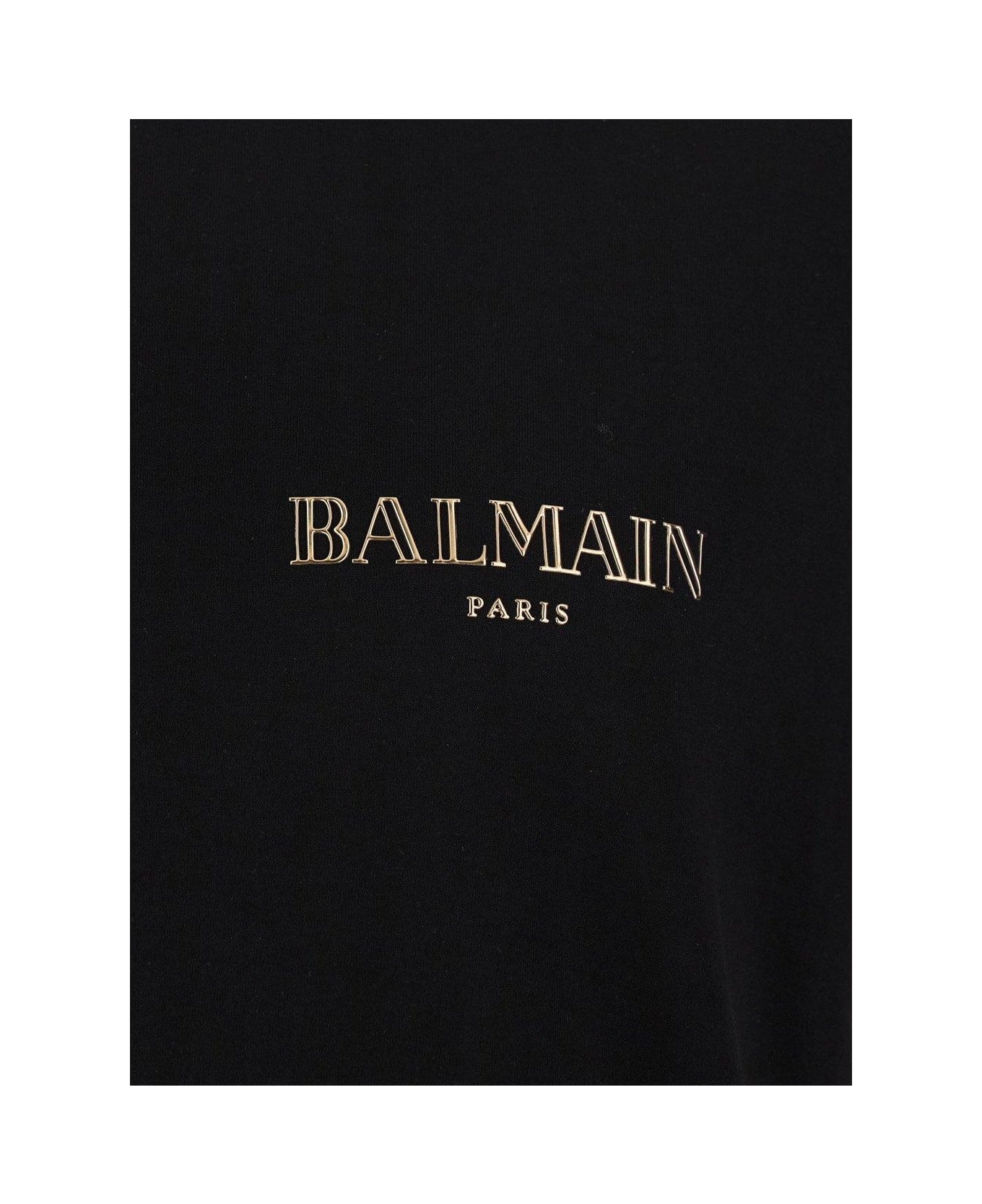Logo Detailed Crewneck T-shirt - 3