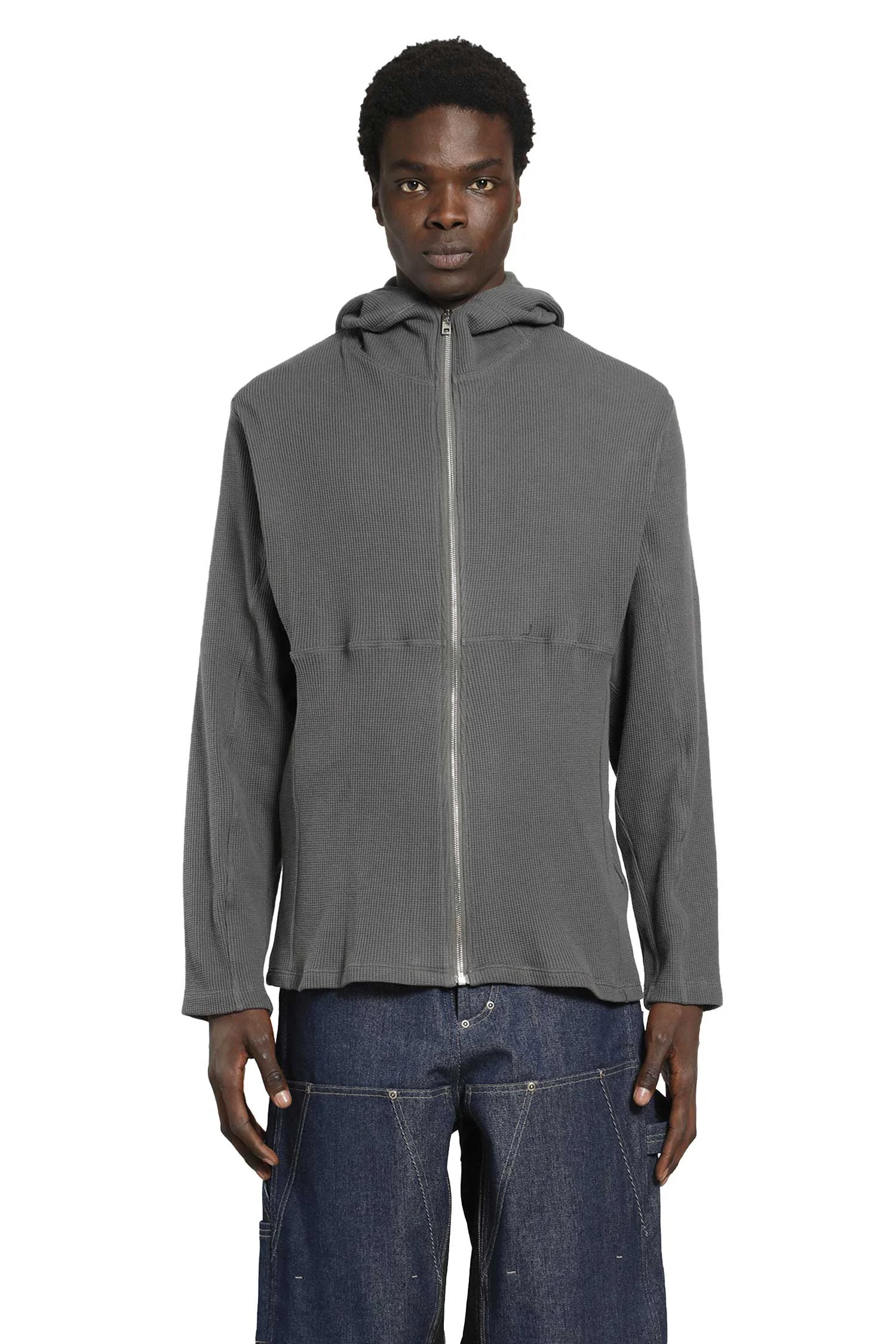 Thermal Zip-up Hoodie - 1