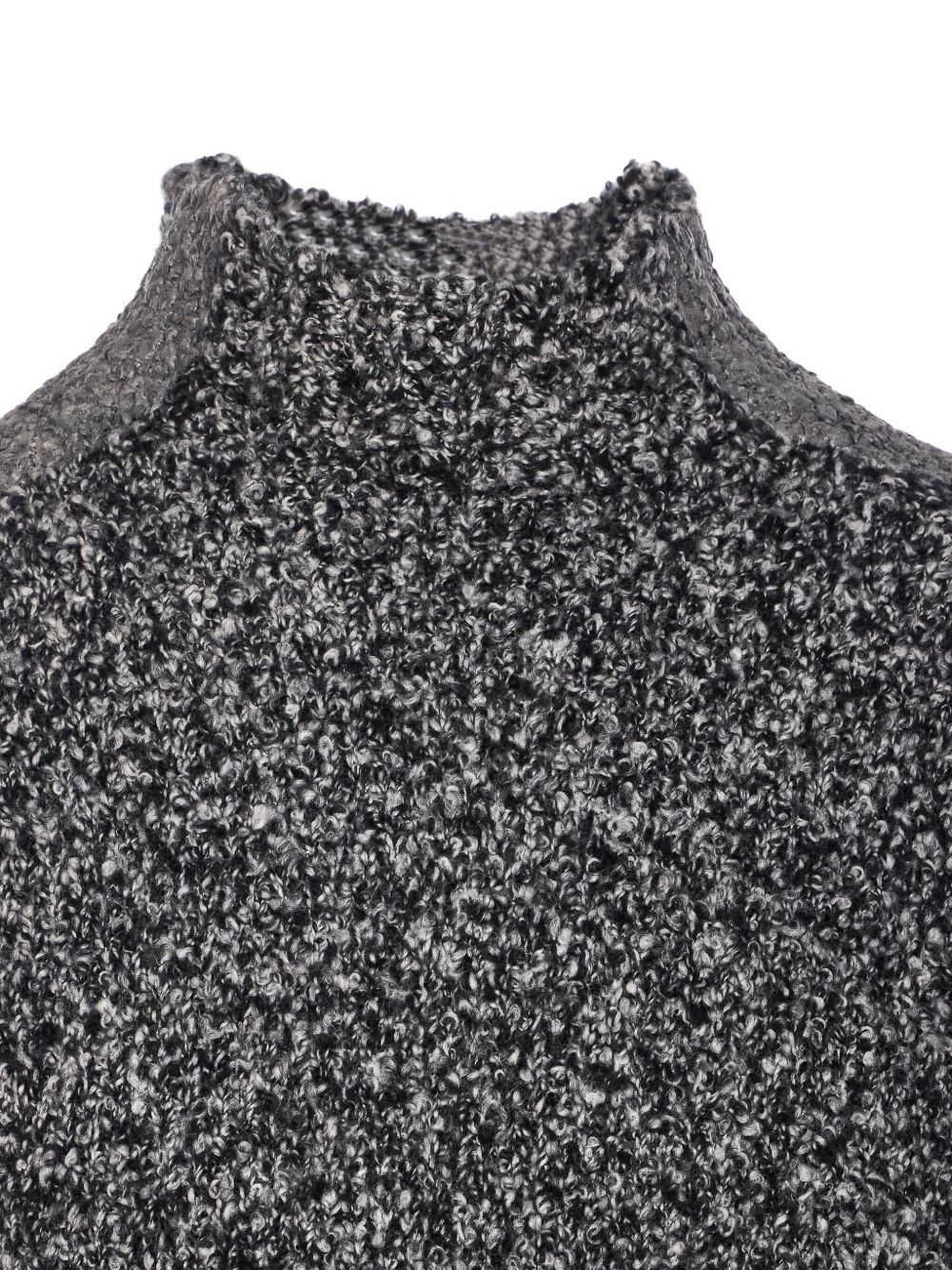 high-neck wool sweater - 4