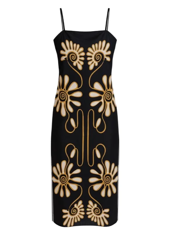 Samantha Dress in Namur BW - 1