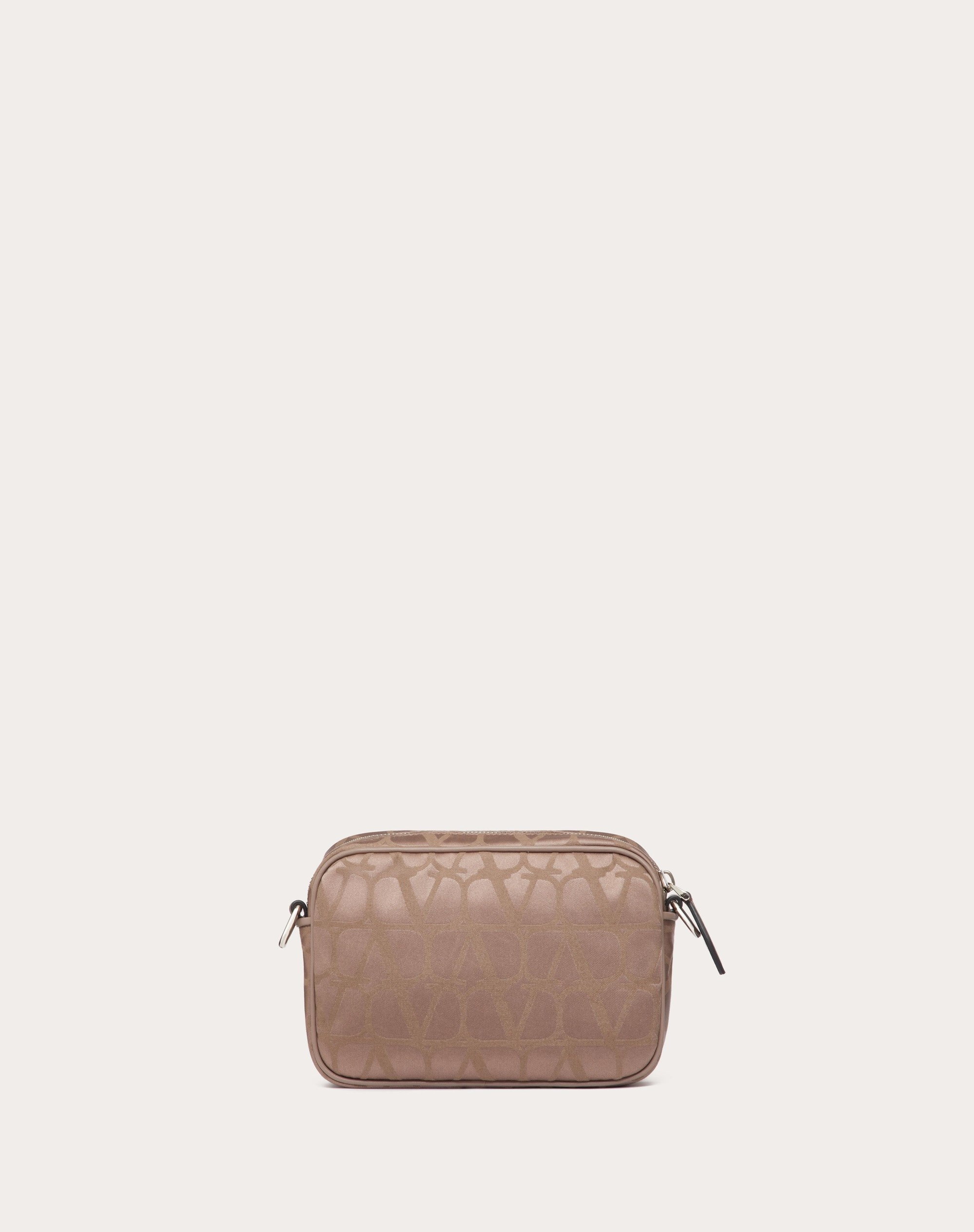 TOILE ICONOGRAPHE SHOULDER BAG IN TECHNICAL FABRIC WITH LEATHER DETAILS - 4