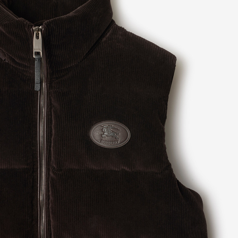 Corduroy Puffer Gilet 5