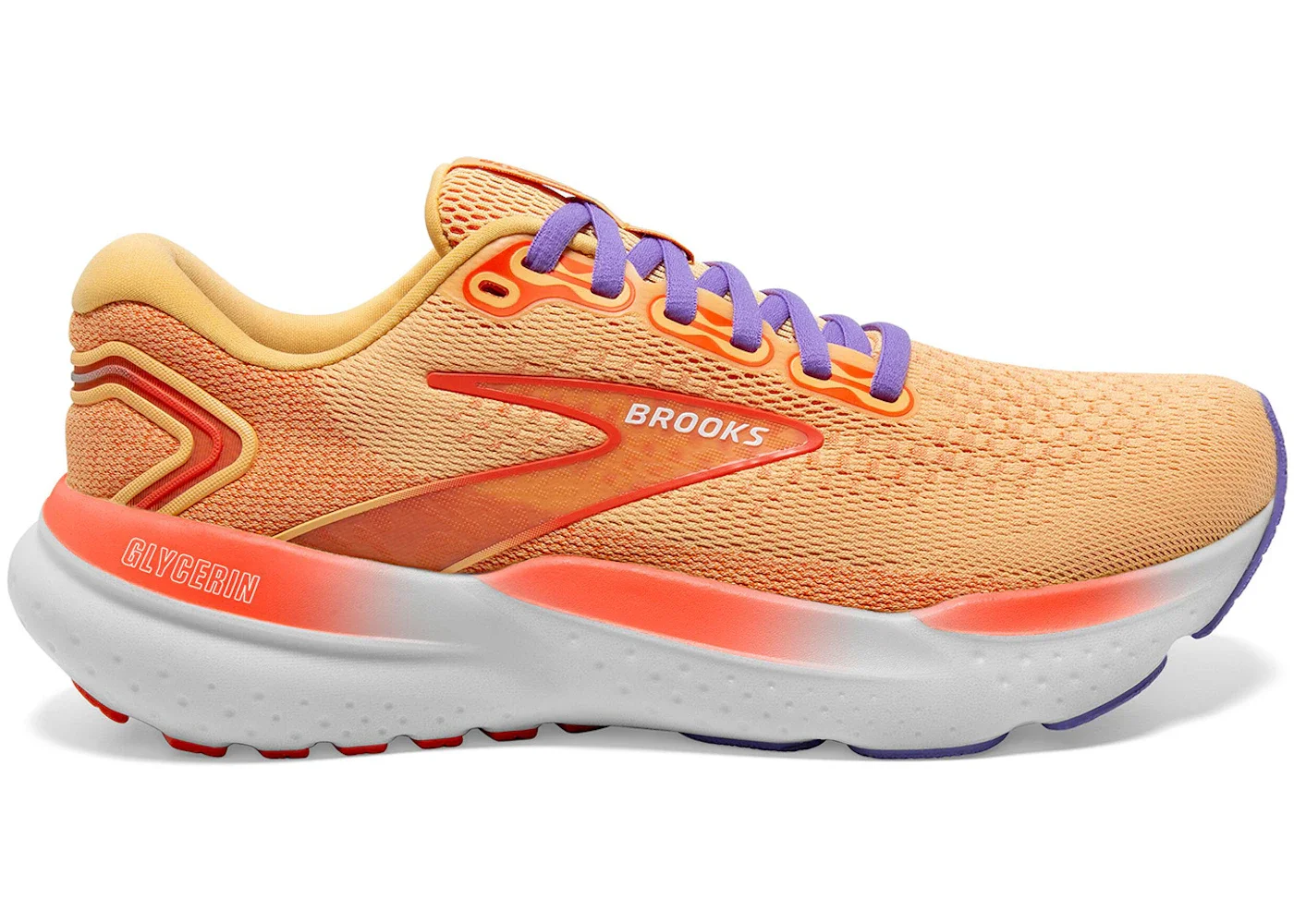 Brooks Glycerin 21 Sunburst Nasturtium Purple (Women's) - 1