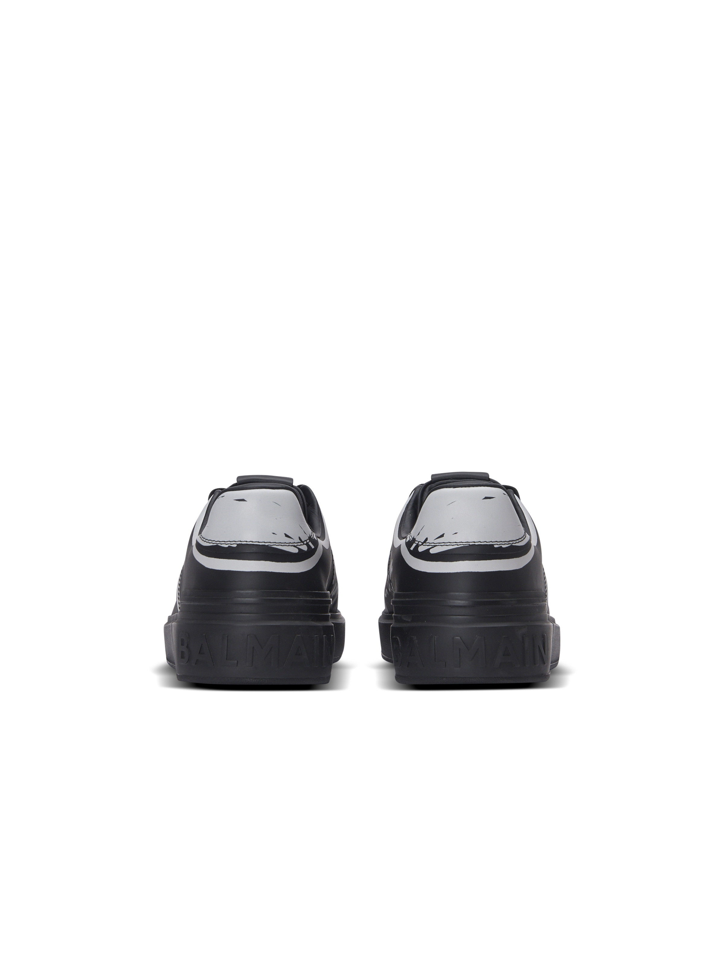 B-Court printed calfskin trainers - 5