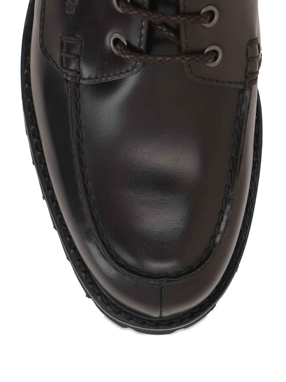 Pickering leather lace-up derby shoes - 4