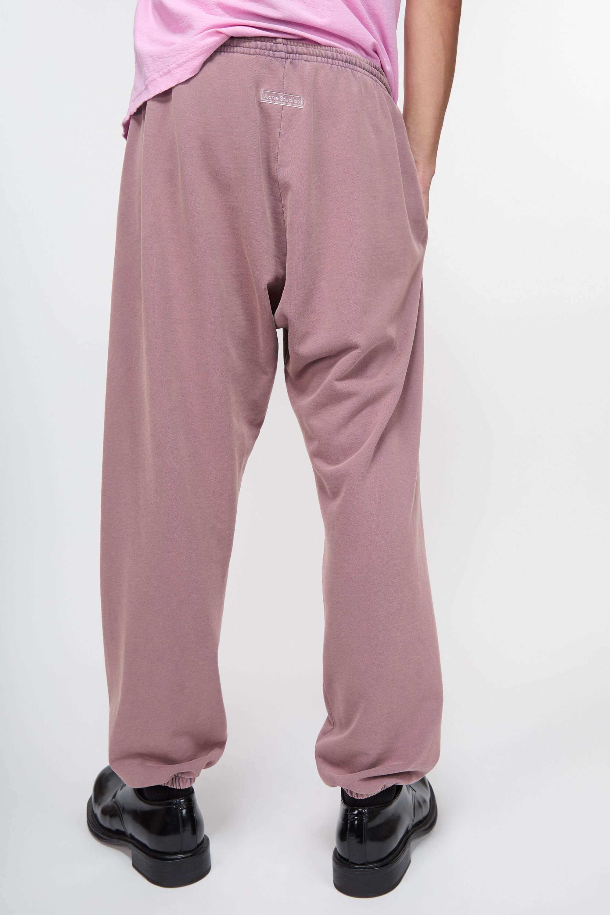 Cotton sweatpants - Plum purple - 5