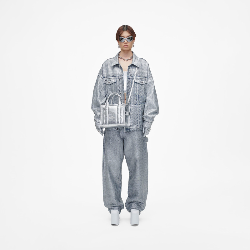 Marc Jacobs THE METALLIC LEATHER SMALL TOTE BAG outlook