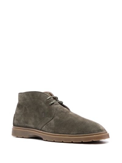 Tod's Desert suede lace-up boots outlook