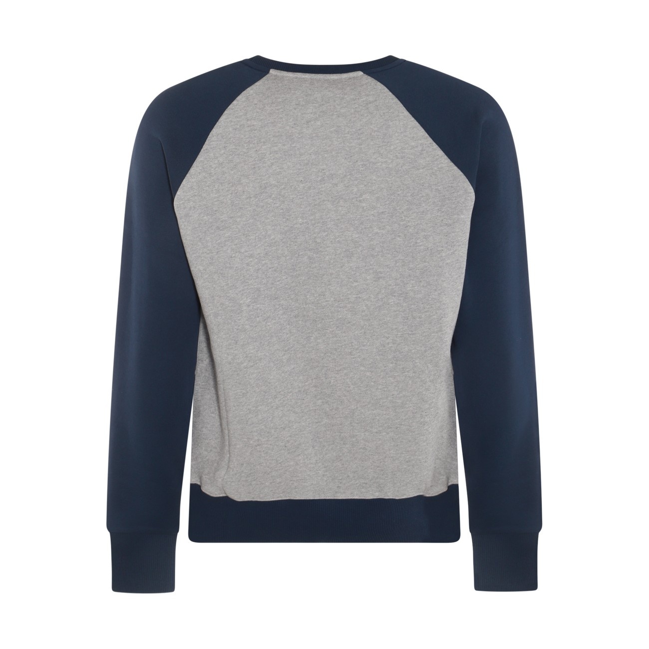 grey, green and blue cotton sweatshirt - 2