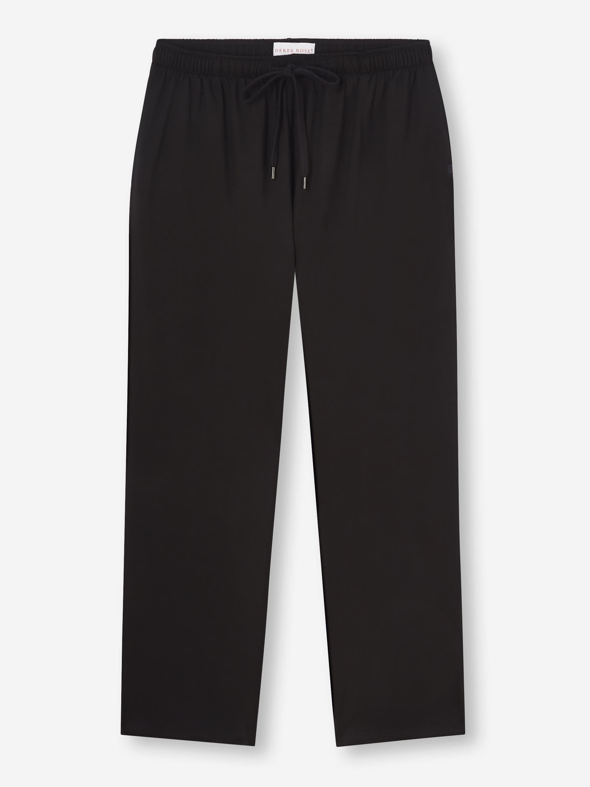 Men's Lounge Trousers Basel Micro Modal Stretch Black - 2