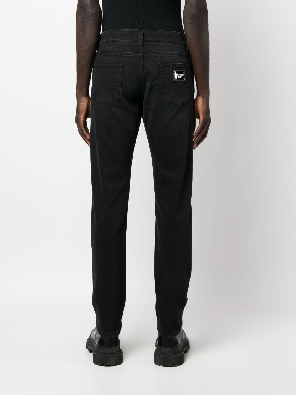 mid-rise skinny jeans - 4