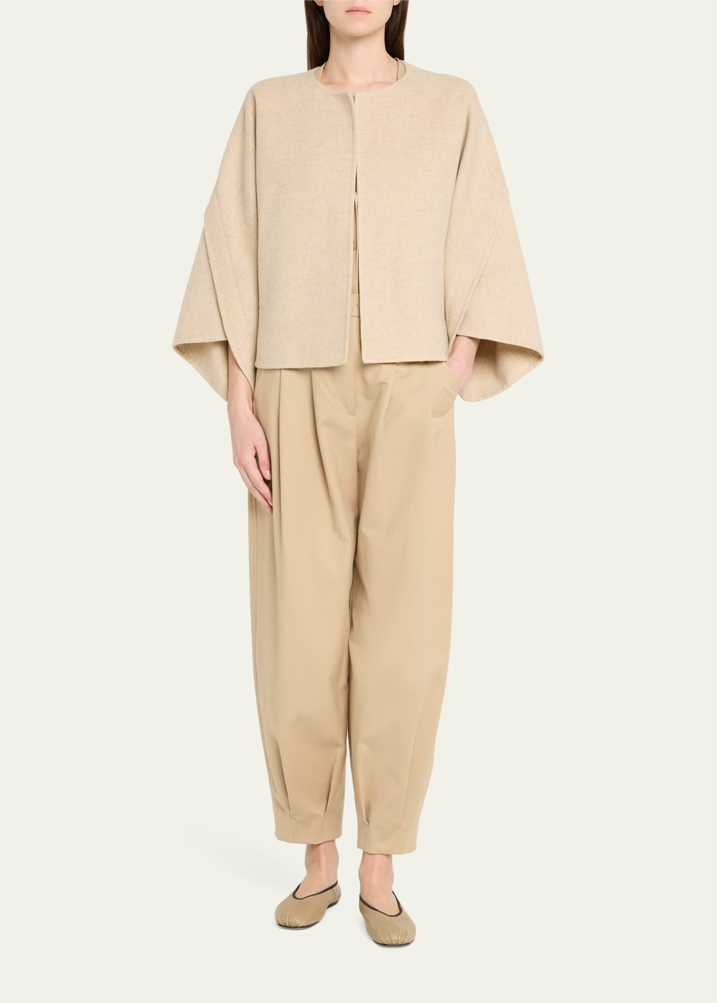 Ovada Tailored Wool Cashmere Jacket - 2