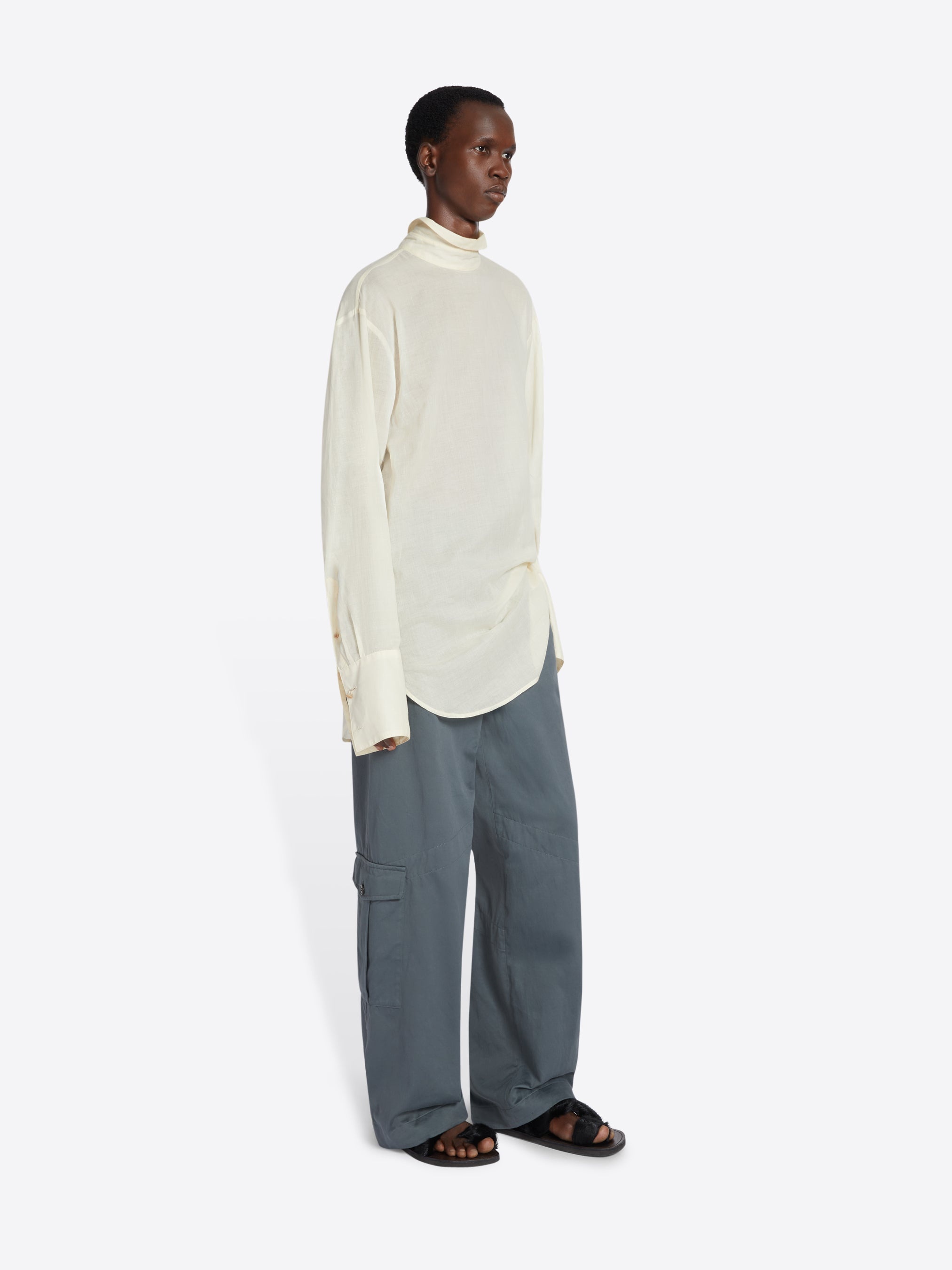 LOOSE COTTON PANTS - 3