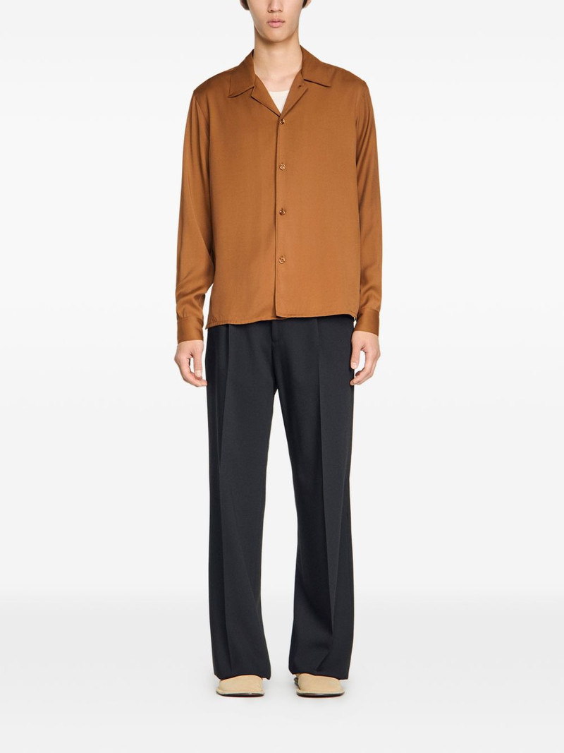 Sandro buttoned collared shirt outlook