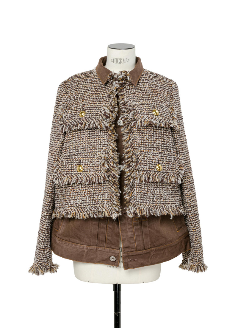 sacai Tweed Jacket outlook