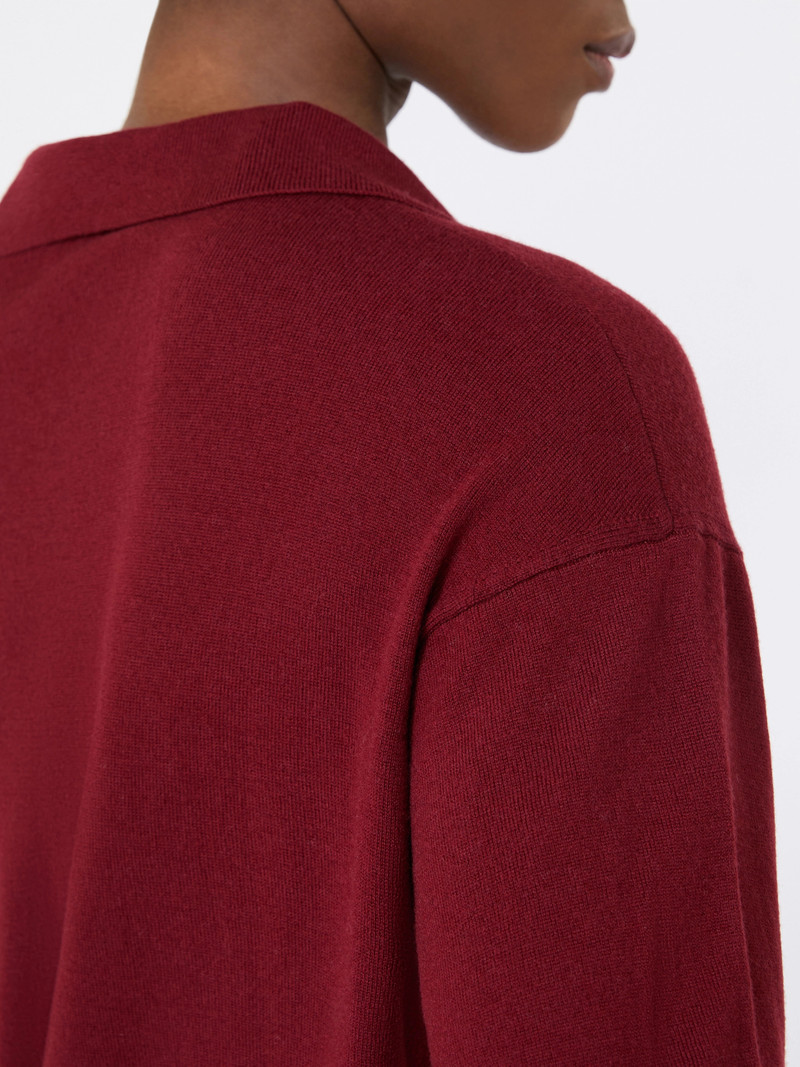 FRISIA Wool knit jumper - RASPBERRY 6