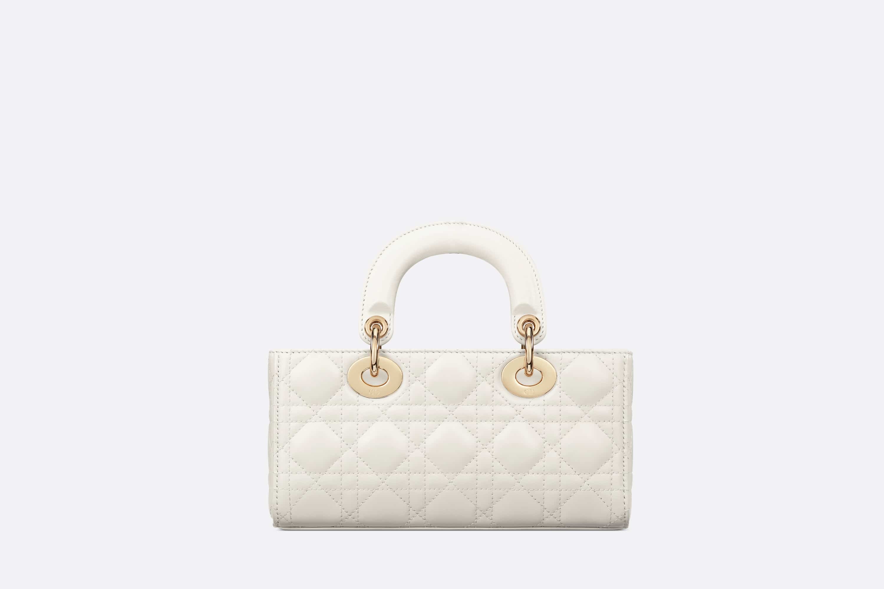 ☆Dior☆直営店買付☆お洒落 LADY D-JOY MINI BAG☆ Lady D-Joy Micro Bag Black Cannage Lambskin | DIOR