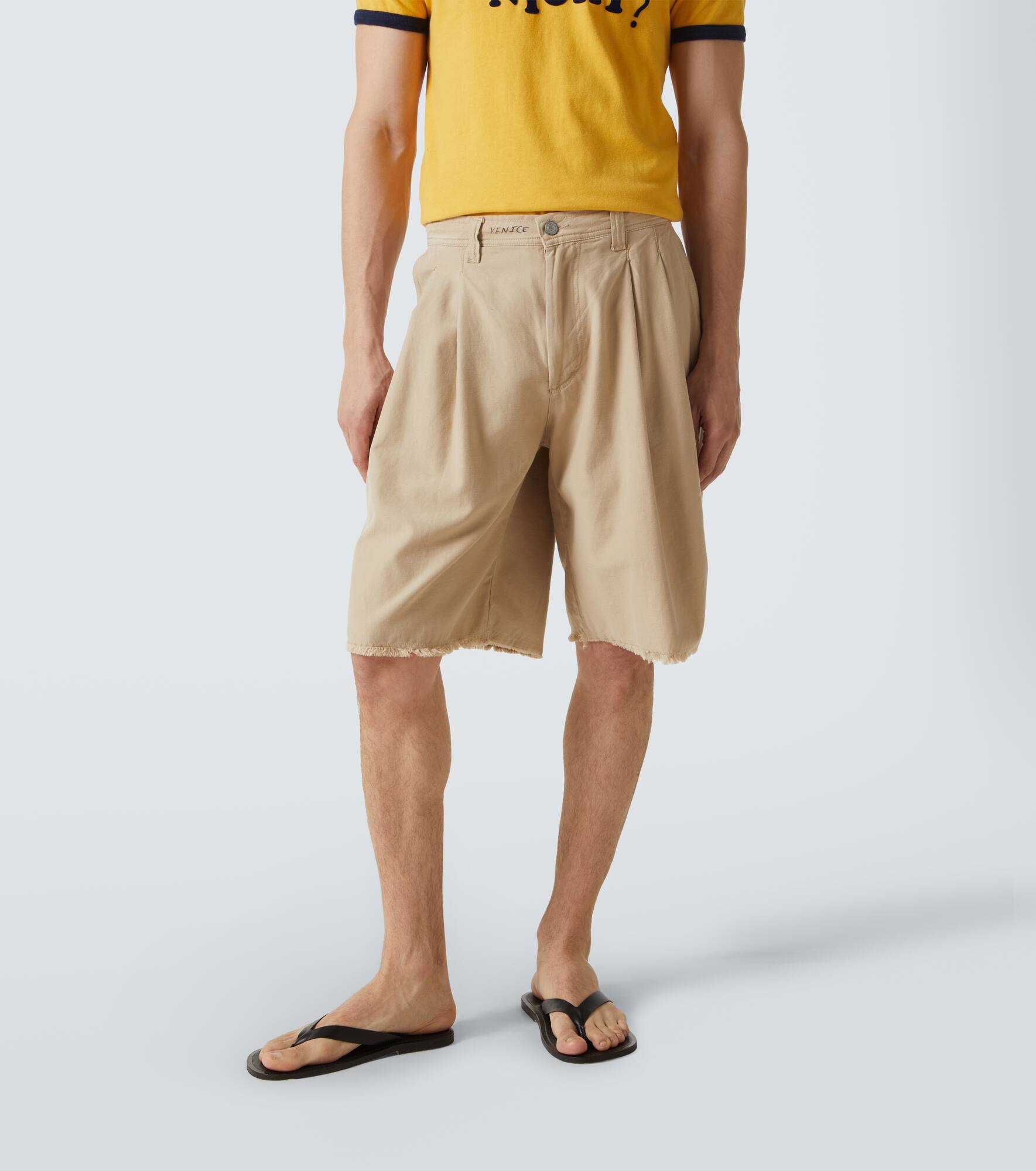 Cotton Bermuda shorts - 3