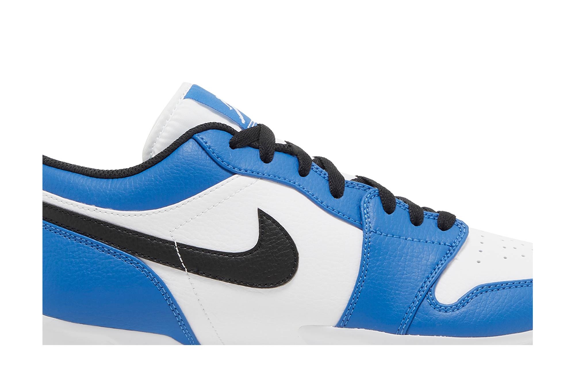 Jordan 1 Low TD Cleat 'White Black Royal' - 2