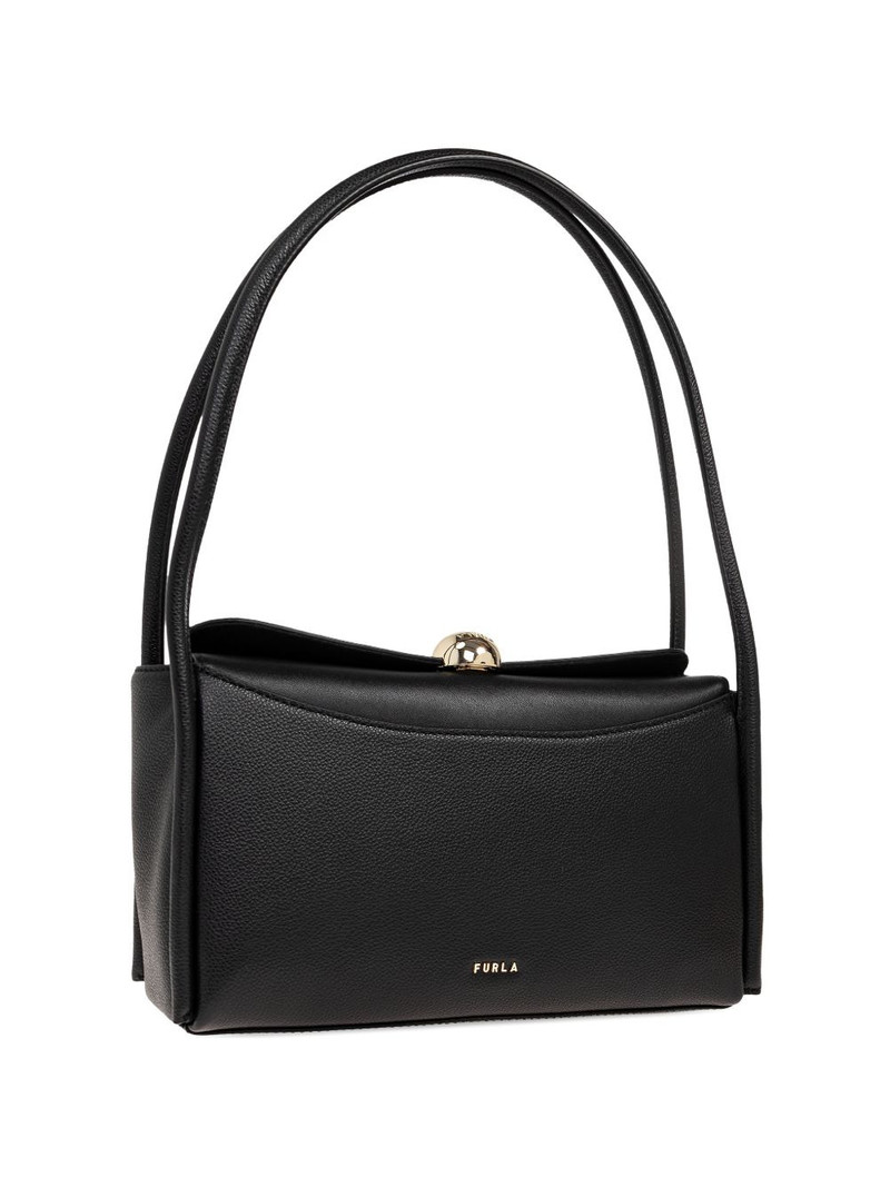 medium Nicole leather tote bag 1