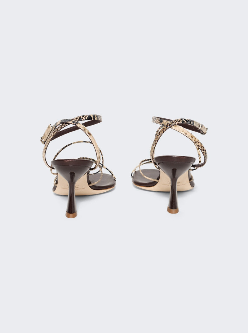 CHRISTOPHER ESBER Blaze Serpent Heel Serpent And Chocolate outlook