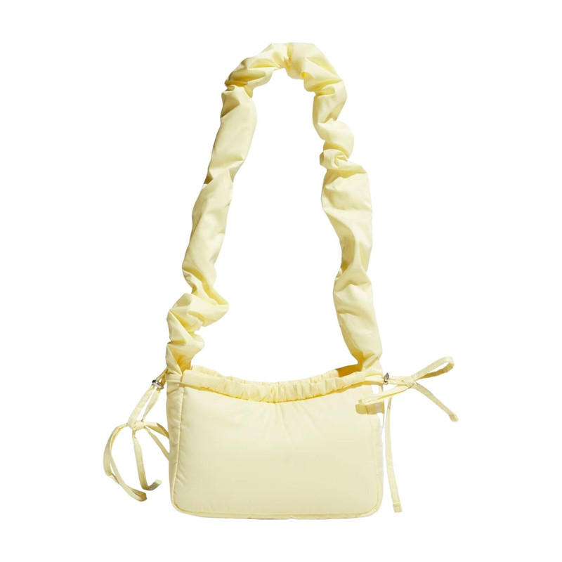 adidas (WMNS) adidas Ruffle Shoulder Bag 'Almost Yellow' KF2519 outlook