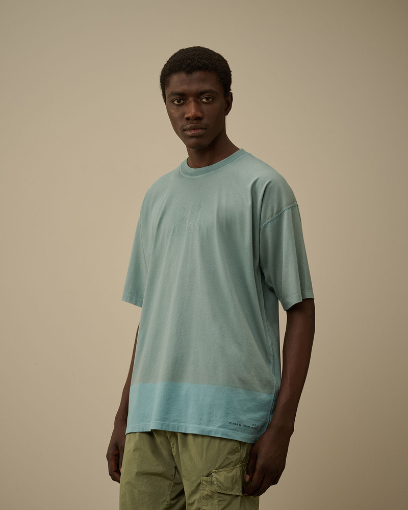 24/1 Jersey Short Sleeve Printed Logo T-Shirt 4