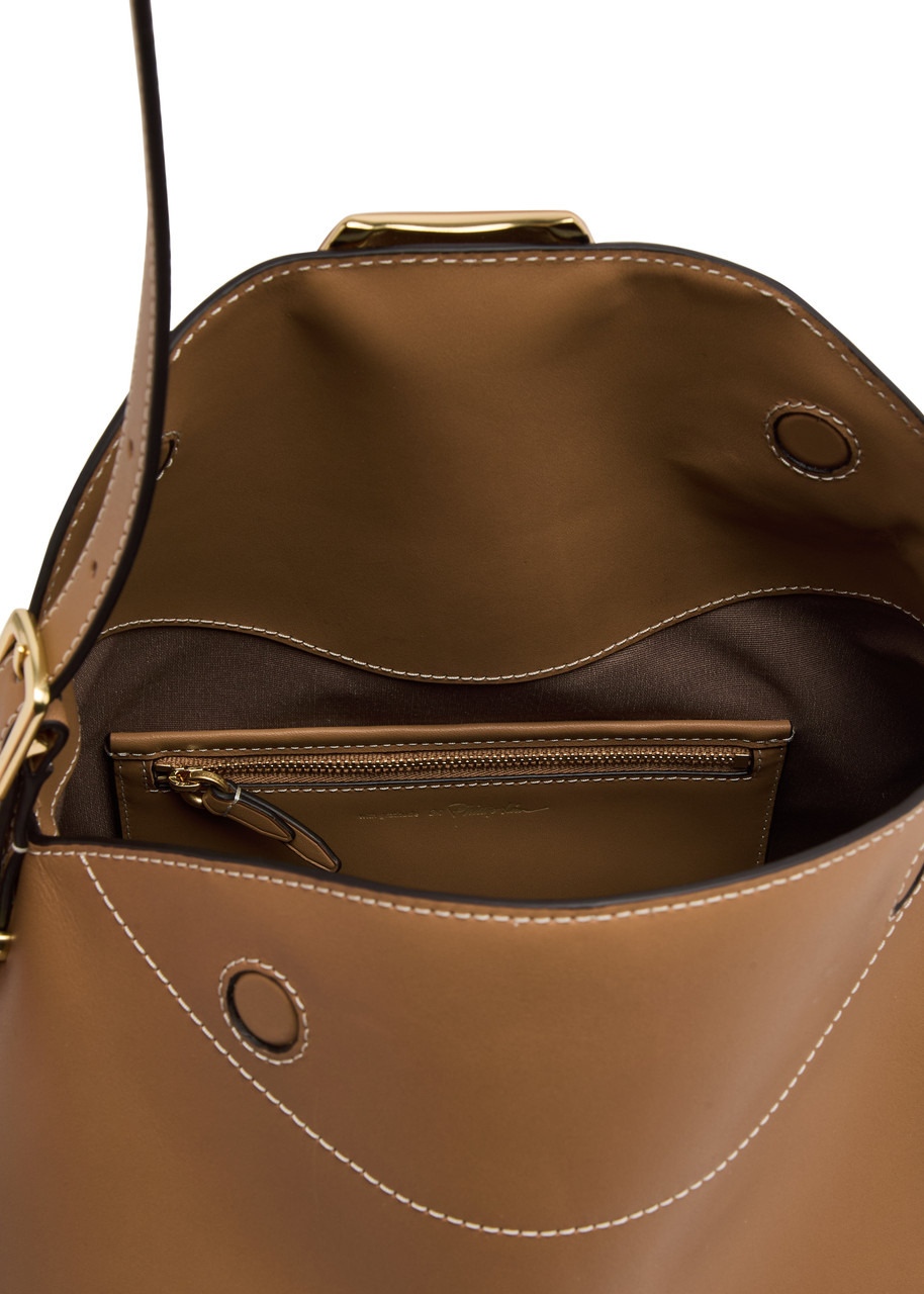 ID Soft leather shoulder bag - 4