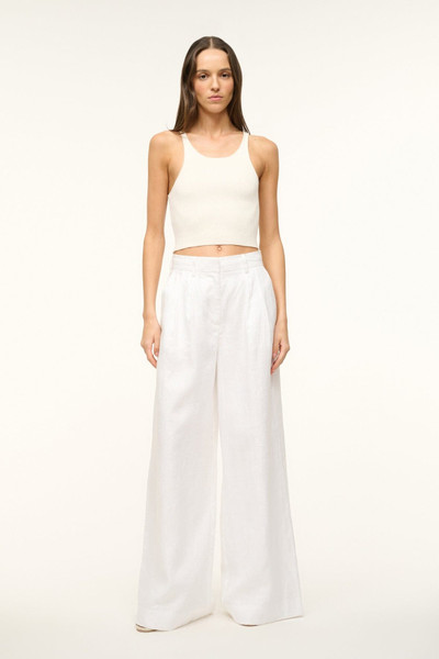 STAUD STAUD SASHA PANT WHITE outlook