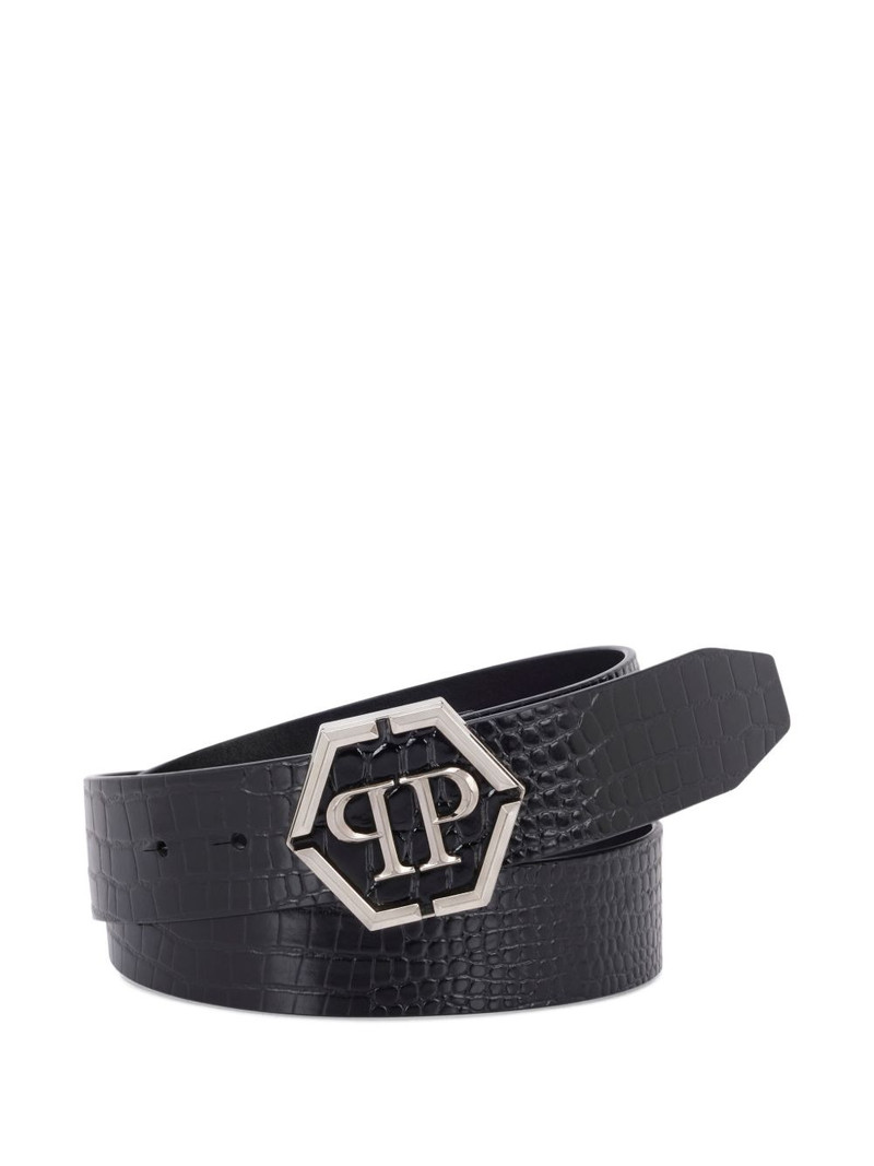 Cocco buckle leather belt 1