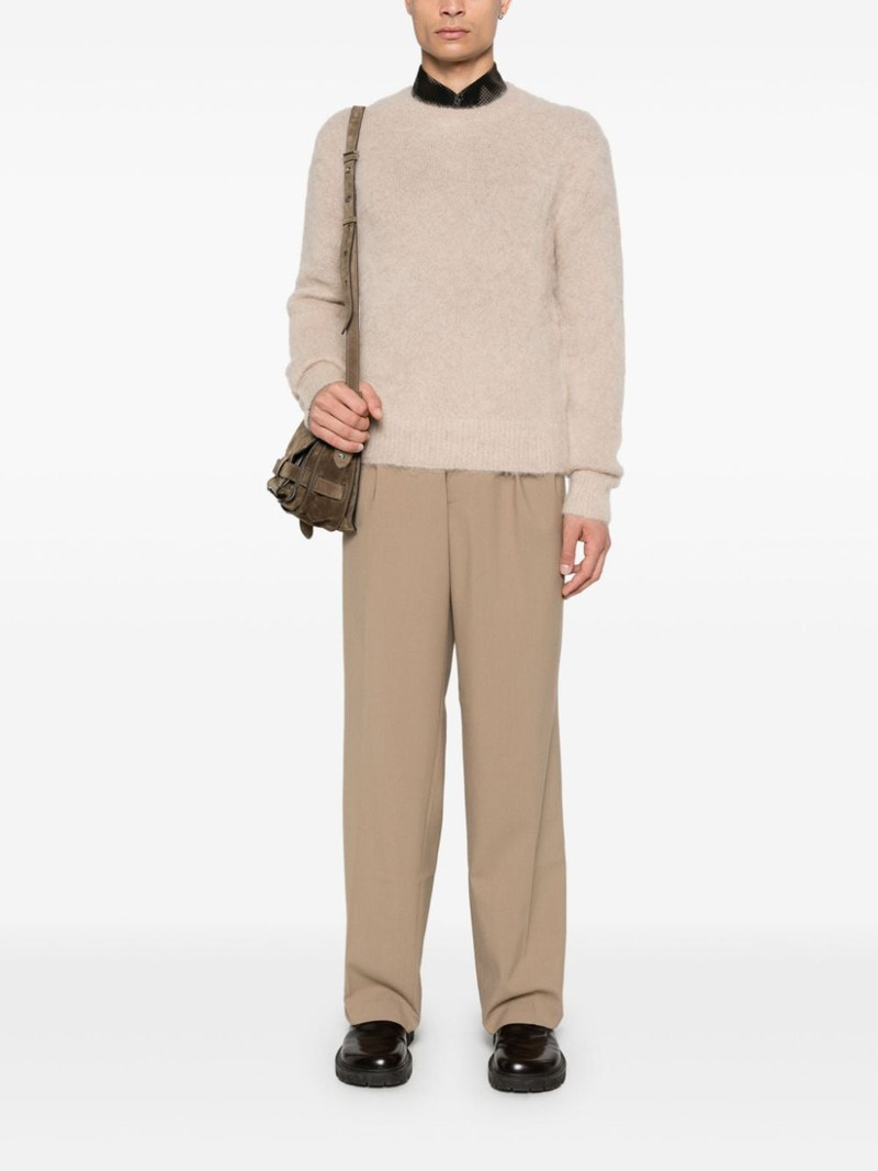 AMI Paris brushed jumper outlook