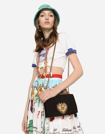 Dolce & Gabbana Medium cordonetto lace Devotion Bag outlook