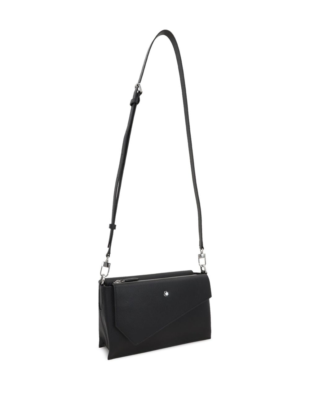 logo-plaque messenger bag - 3